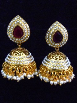 Polki Earrings